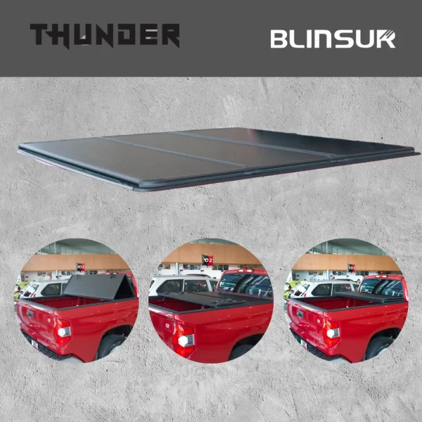 Tapa Cubre Batea Tri Fold Mitsubishi L200 2015 - 2023