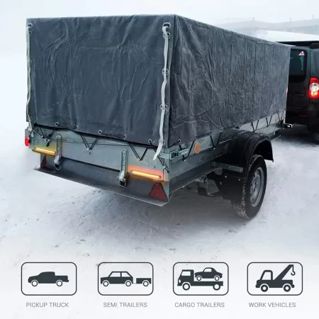 Luz 15 Led De 10 Pulgadas Marcador Trasero Y Señal De Giro - Image 6