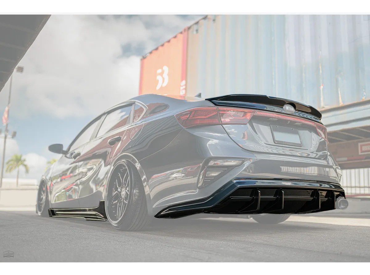 Bodykit Con Difusor Trasero Air Design Kia Forte 2019 - 2021 - Image 6