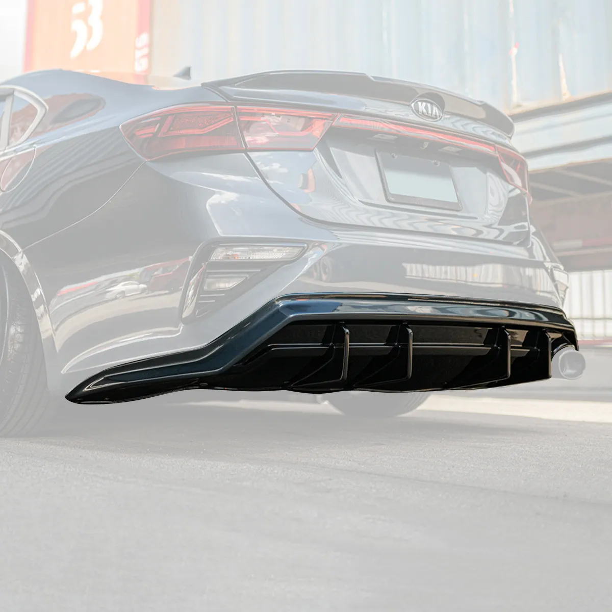 Bodykit Con Difusor Trasero Air Design Kia Forte 2019 - 2021 - Image 6