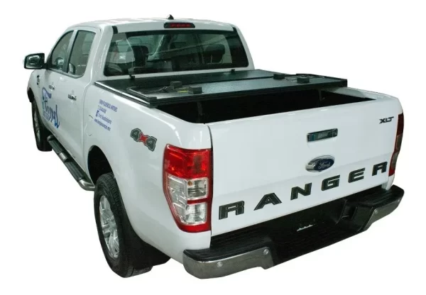Tapa Cubre Batea Hard 3 Fold Ford Lobo 2015 - 2022 Cab Sen