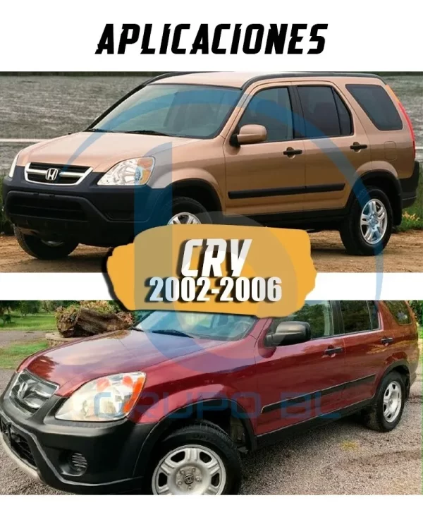Barras Portaequipaje Aluminio Bronx Crv 2002-2006