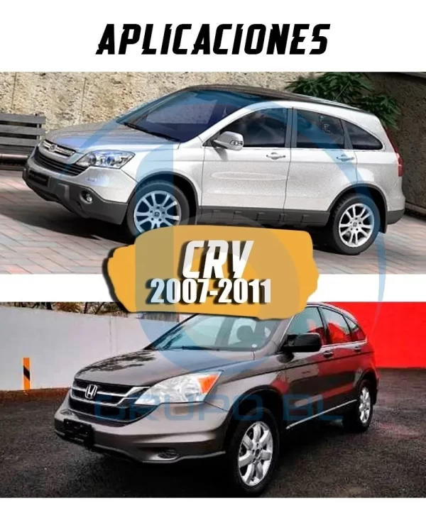 Barras Portaequipaje Aluminio Bronx Crv 2007-2011