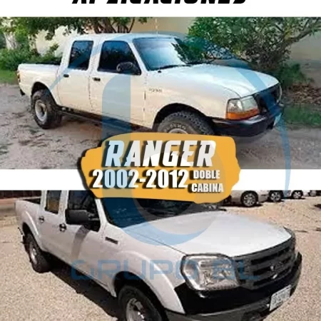 Estribo Bronx Ford Ranger Doble/cabina 2002-2012 Acero Inox - Image 6