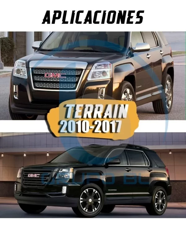 Tirón De Arrastre Jalon Gmc Terrain 2010-2017 Negro