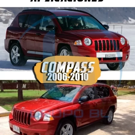 Tirón De Arrastre Jalon Jeep Compass 2006-2010 Negro - Image 6