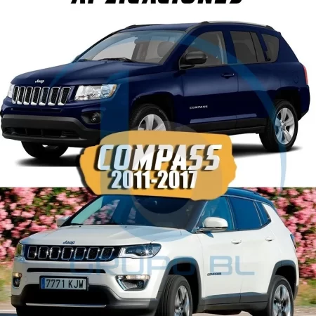 Tirón De Arrastre Jalon Jeep Compass 2011-2017 Negro - Image 6