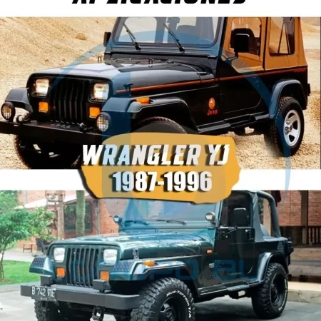 Tirón De Arrastre Jalon Jeep Wrangler Yj 1987-1996 Negro - Image 6