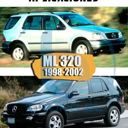 Tirón De Arrastre Jalon Mercedes Ml320 1998-2002 Negro - Image 6