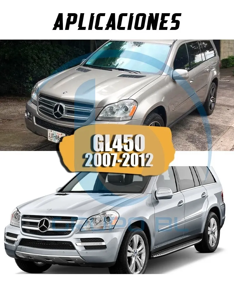 Tirón De Arrastre Jalon Mercedes Gl450 2007-2012 Negro - Image 6