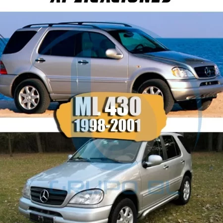 Tirón De Arrastre Jalon Mercedes Ml 430 1998-2001 Negro - Image 6