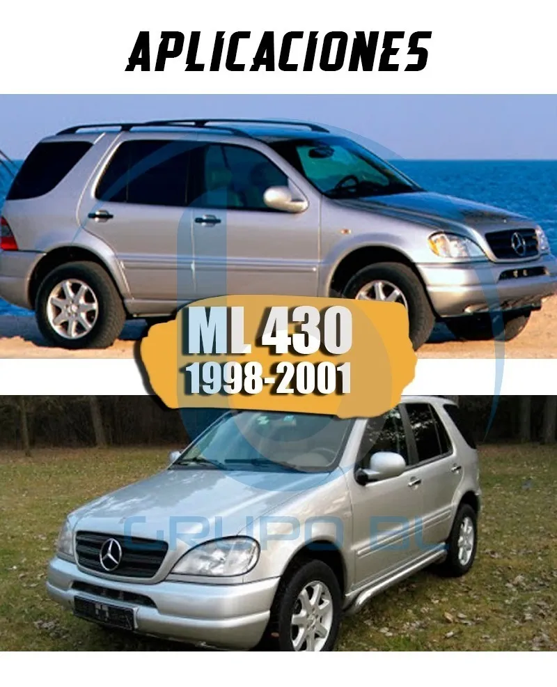 Tirón De Arrastre Jalon Mercedes Ml 430 1998-2001 Negro - Image 6