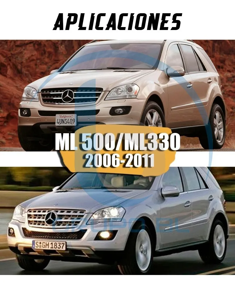 Tirón De Arrastre Jalon Mercedes Ml500/ml330 2006-2011 Negro - Image 6