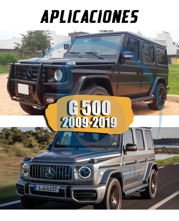 Tirón De Arrastre Jalon Mercedes G500 2009-2019 Negro