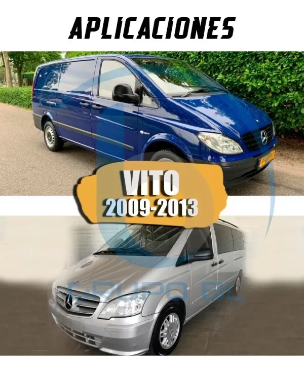 Tirón De Arrastre Jalon Mercedes Vito 2009-2013 Negro