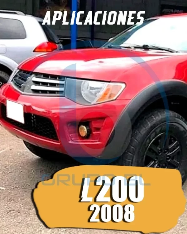 Tirón De Arrastre Jalon Mitsubishi L200 2008 Negro