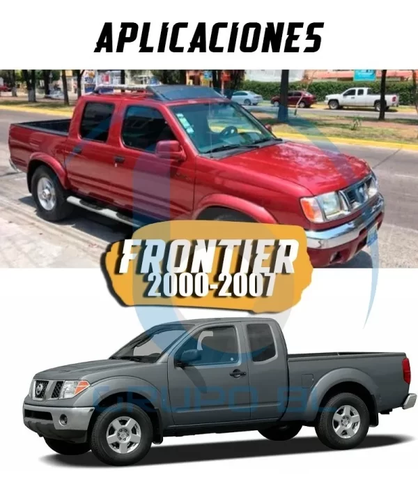 Tirón Jalón De Arrastre Nissan Frontier 2000-2007 Negro