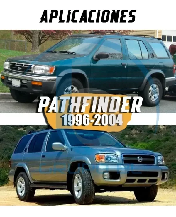 Tirón Jalón De Arrastre Nissan Pathfinder 1996-2004 Negro