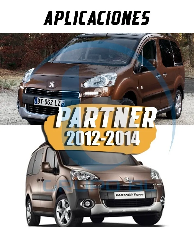 Tirón Jalón De Arrastre Peugeot Partner 2012-2014 Negro - Image 6