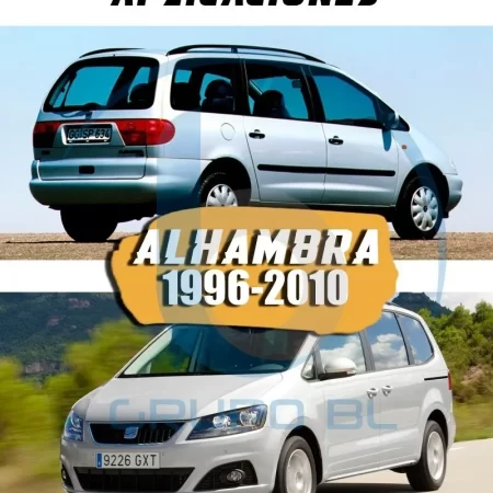 Tirón Jalón De Arrastre Seat Alhambra 1996-2010 Negro - Image 6