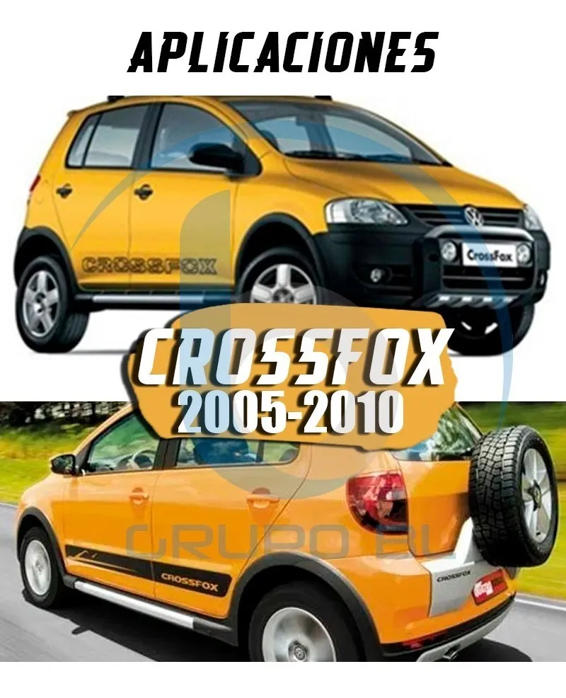 Tirón Jalón De Arrastre Volkswagen Crossfox 2005-2010 Negro - Image 6