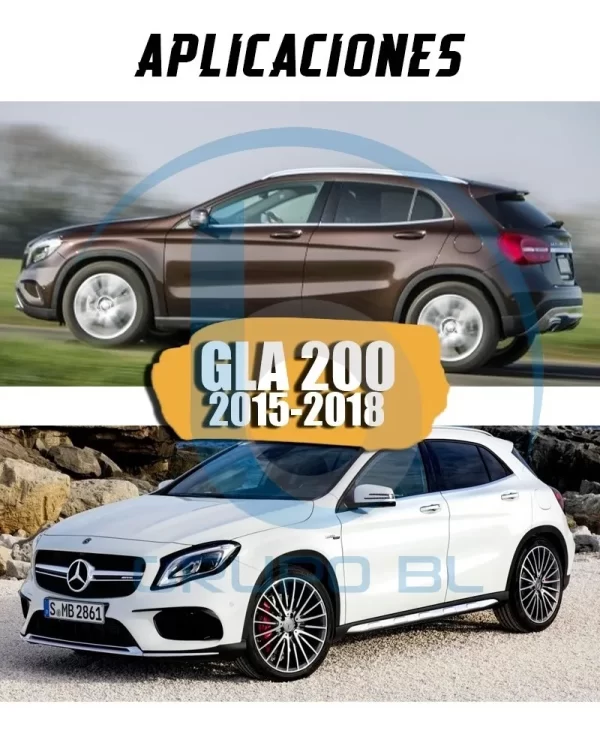 Tirón De Enganche Mercedes Gla 200 2015-2018 Negro