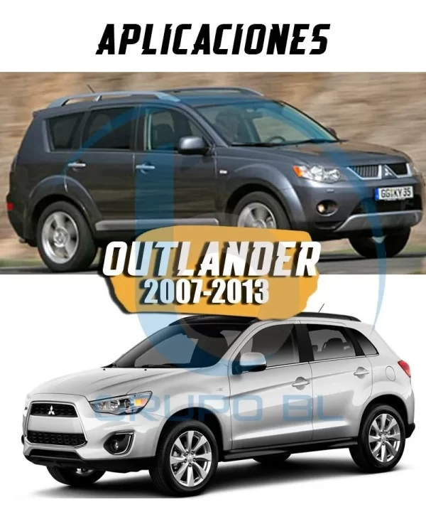 Tirón De Enganche Mitsubishi Outlander 2009-2011-2012-2013