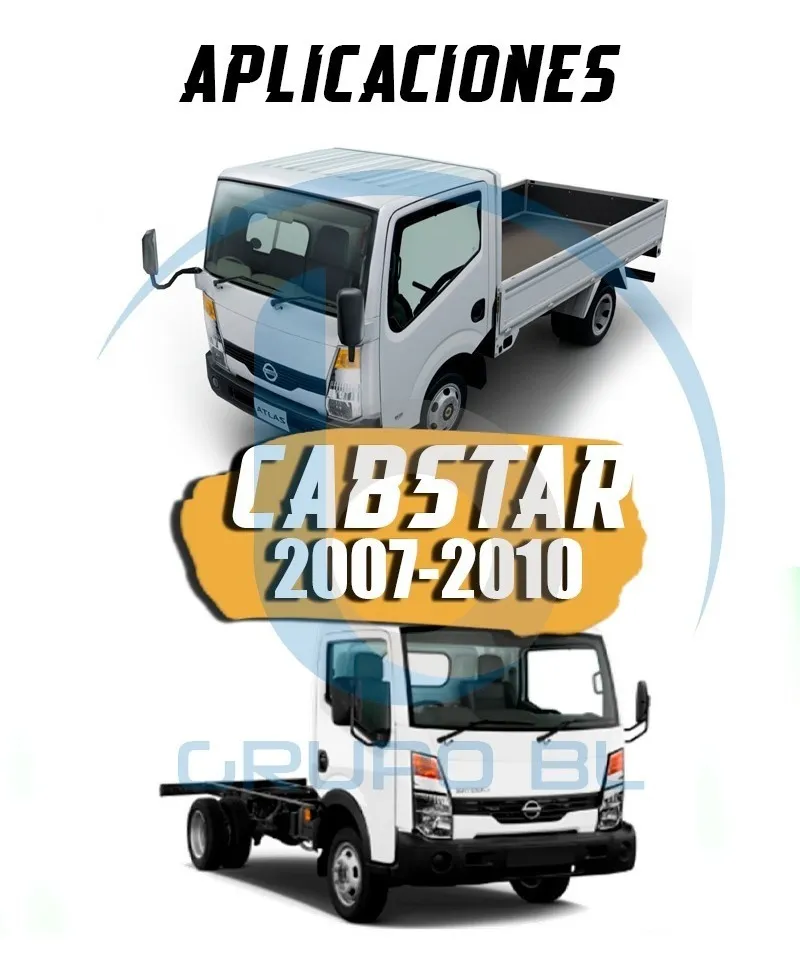 Tirón De Enganche Nissan Cabstar 2007-2010 Negro - Image 6