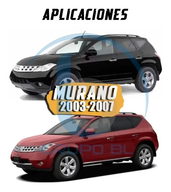 Tirón De Enganche Nissan Murano 2003-2007 Negro