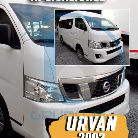 Tirón De Enganche Nissan Urvan 2003 Negro - Image 6