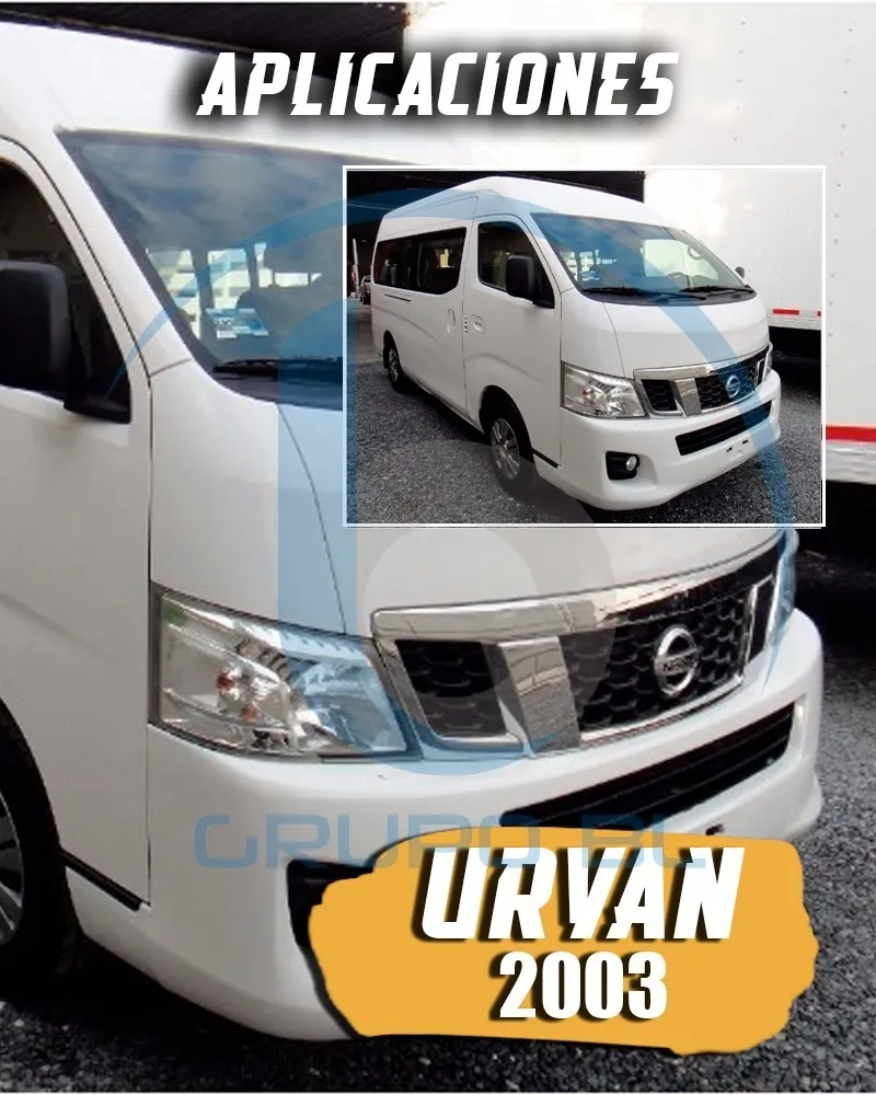 Tirón De Enganche Nissan Urvan 2003 Negro - Image 6