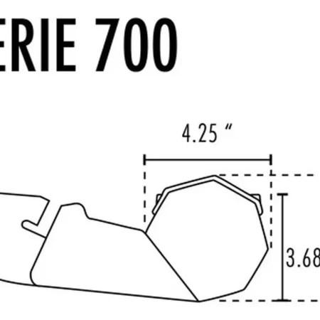 Par De Estribos Gowest Serie700 Wrangler 2007-2018 C.s. Cro - Image 6
