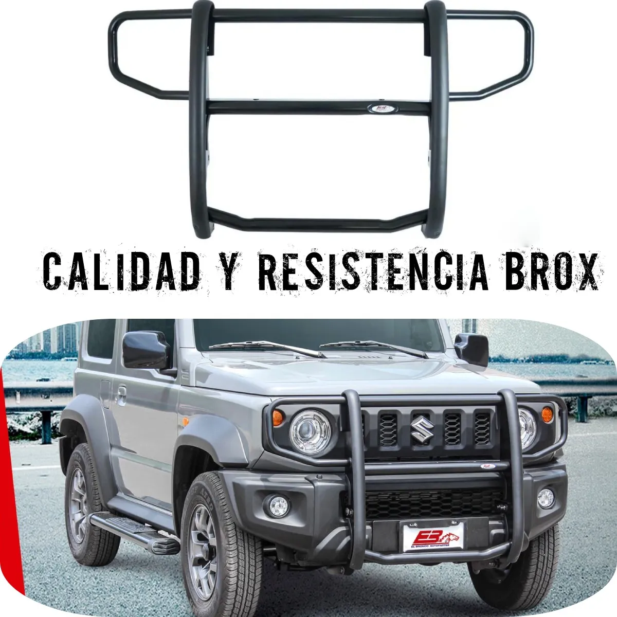 Burrera Super Bronco Suzuki Jimny 2020 - 2023 Tumbaburros - Image 6