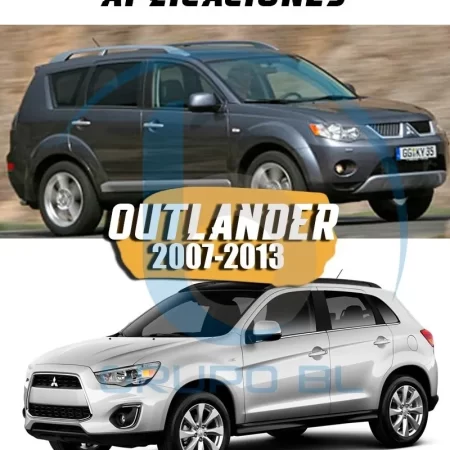 Tirón Jalón De Arrastre Mitsubishi Outlander 2007-2013 Negro - Image 6