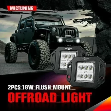 Mictuning Par Duallys Luz Led Off Road Faros Antiniebla - Image 7