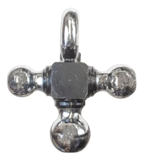 Tiron De Arrastre Remolque Cople Triple Bola Con Gancho