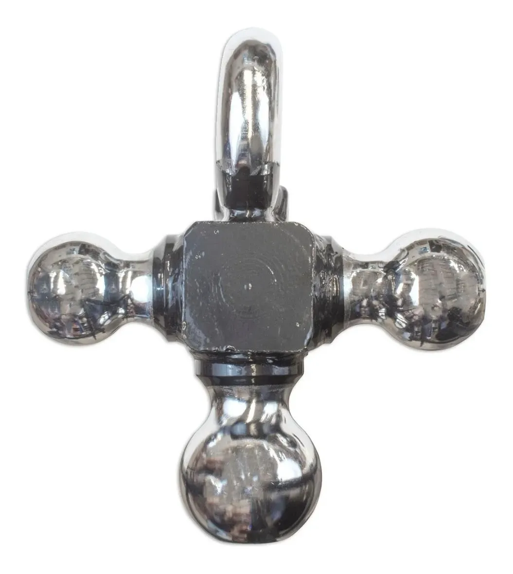Tiron De Arrastre Remolque Cople Triple Bola Con Gancho - Image 7