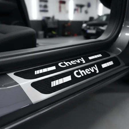 Sticker Protección De Estribos Para Marco De Puertas Chevy - Image 7