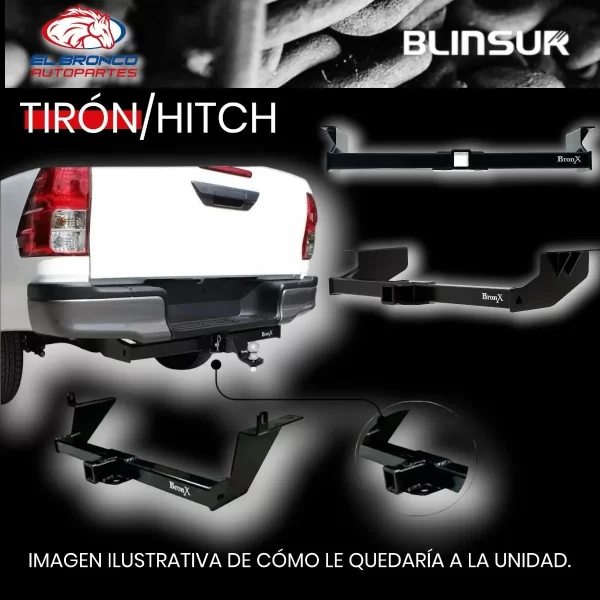 Tiron De Arrastre Nissan D21 2001 Bronx Jalon Remolque