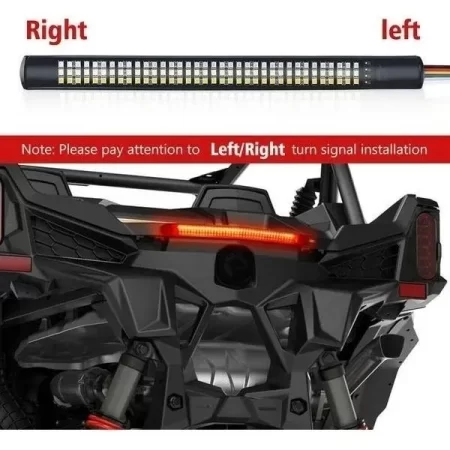 Luz Led Trasera Motocicleta Mictuning  Triple Señal De Giro - Image 7