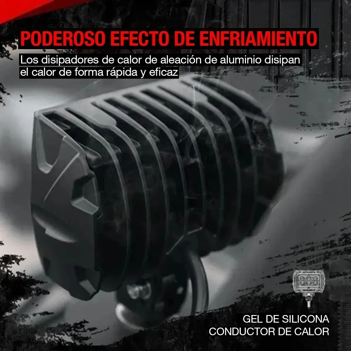 Faros Duallys Led Mictuning 4 Pulgadas Atv Utv Polaris Jeep - Image 7