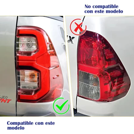 Marco Moldura Aplique Para Calaveras Para Hilux 2021 - 2024 - Image 7