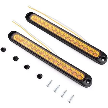 Luz 15 Led De 10 Pulgadas Marcador Trasero Y Señal De Giro - Image 7