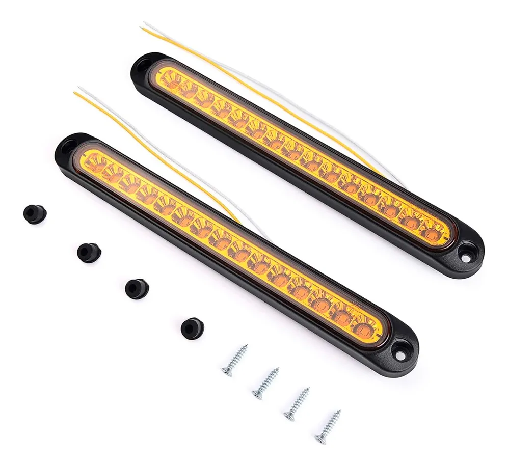 Luz 15 Led De 10 Pulgadas Marcador Trasero Y Señal De Giro - Image 7