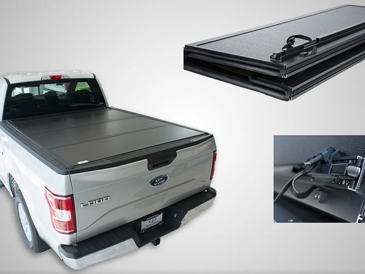 Tapa Cubre Batea 4 Secciones Aluminio Ford Ranger 2013-2020 - Image 7