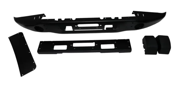 Defensa Delantera C/bullbar Jeep Jk 2007-2018 Con Base Winch