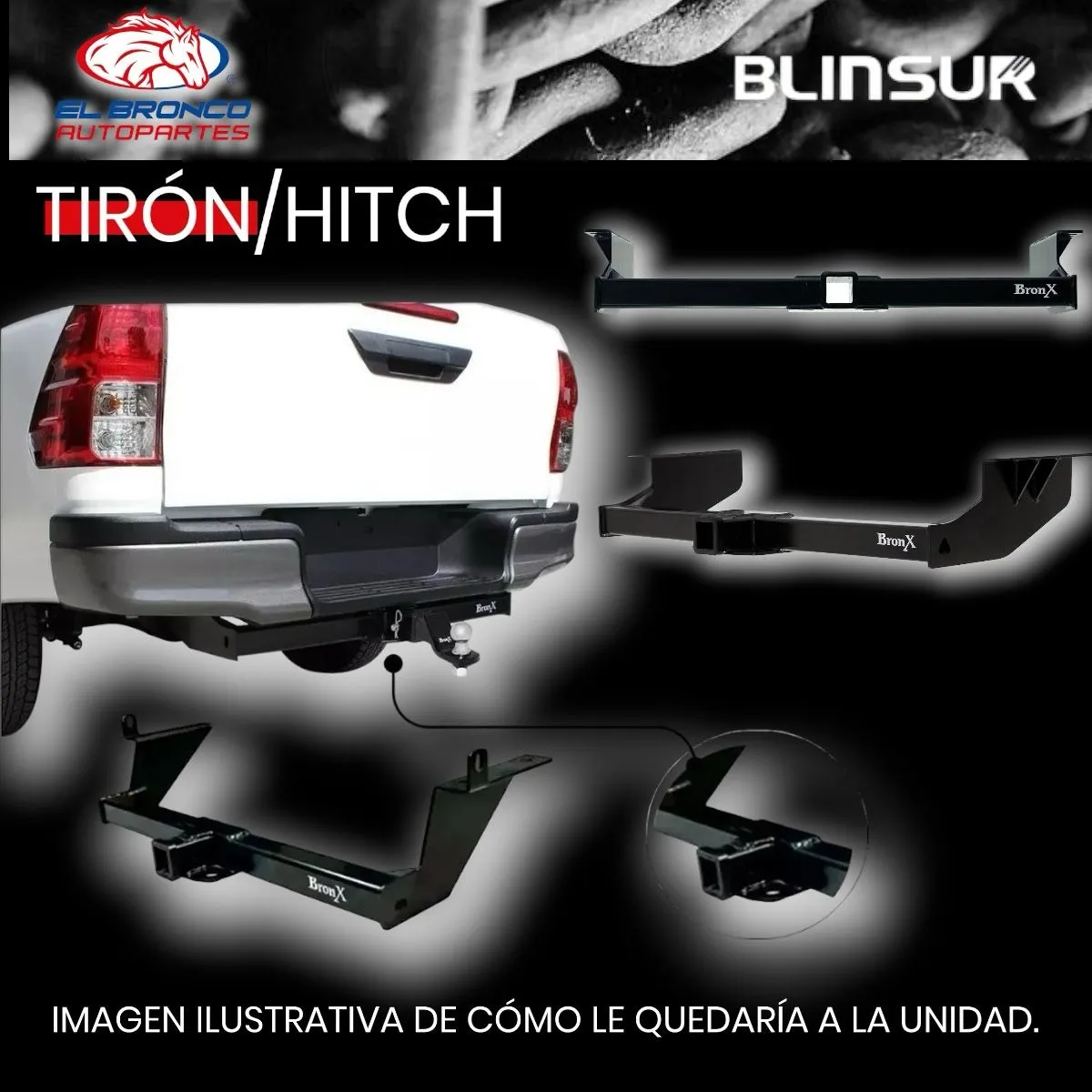 Tiron De Arrastre Ford Ranger 2023 Jalon Remolque Bronx - Image 7