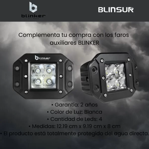 Centro De Burrera Ultra Bar Toyota Tacoma 2005-2015 4 Faros