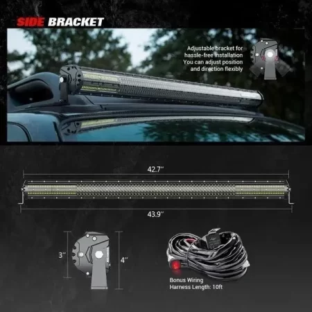 Barra Luz Led 42 PuLG Mictuning Jeep Rzr Can Am Magical M2 - Image 8