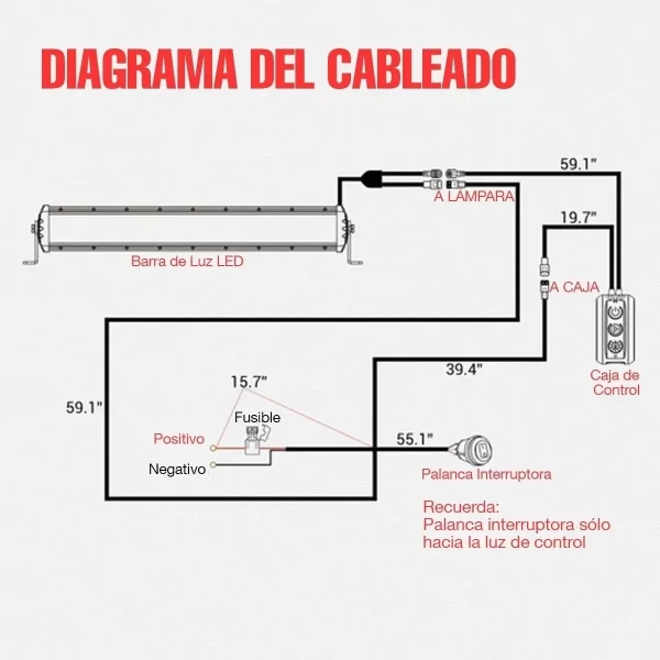 Barra Luz Led 22 PuLG Mictuning Jeep Rzr Can Am Magical Rgbw
